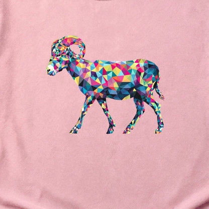Ram Mosaic Cotton T-Shirt