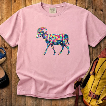 Ram Mosaic Cotton T-Shirt