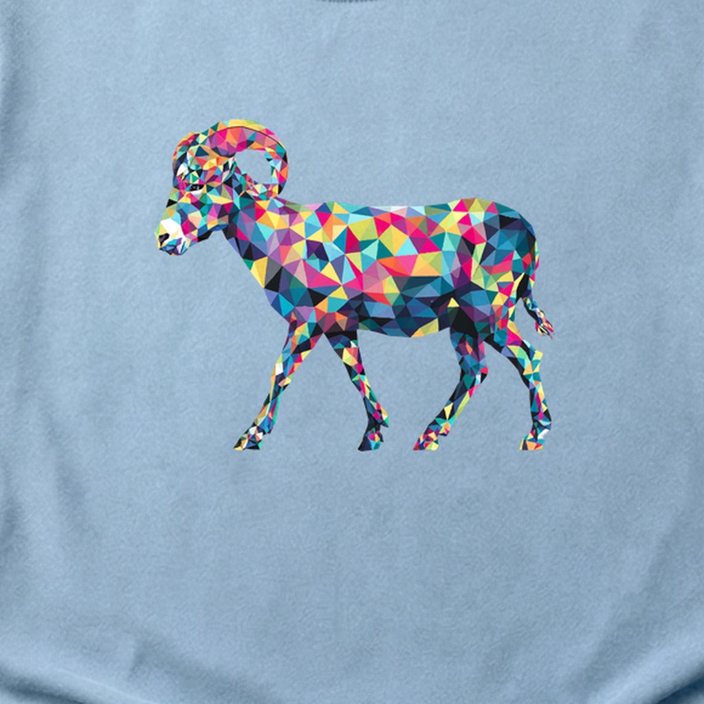 Ram Mosaic Cotton T-Shirt