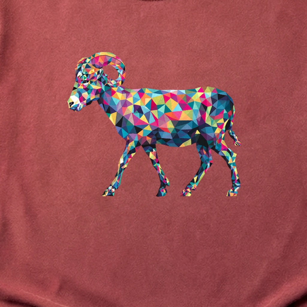 Ram Mosaic Cotton T-Shirt