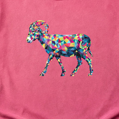 Ram Mosaic Cotton T-Shirt