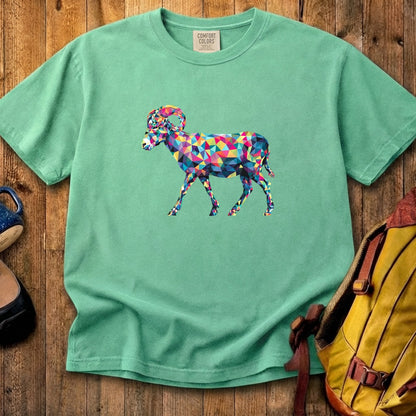 Ram Mosaic Cotton T-Shirt