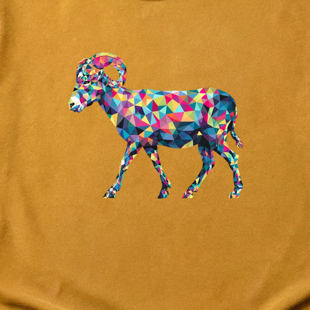 Ram Mosaic Cotton T-Shirt