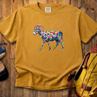 Ram Mosaic Cotton T-Shirt