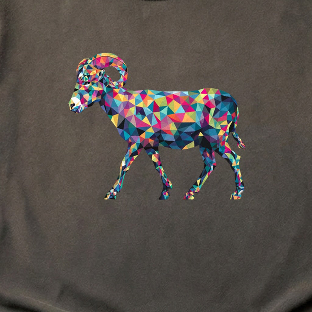 Ram Mosaic Cotton T-Shirt