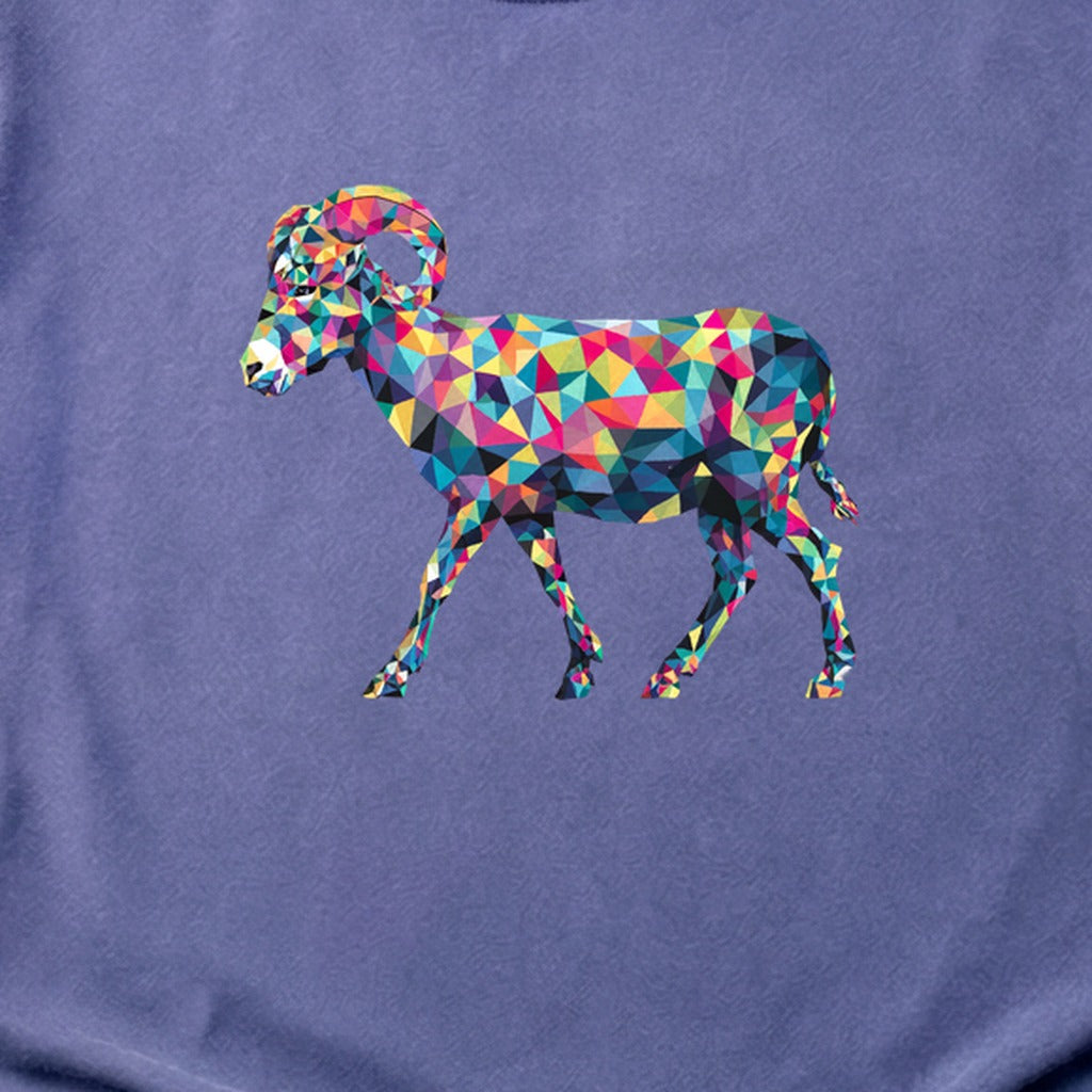 Ram Mosaic Cotton T-Shirt