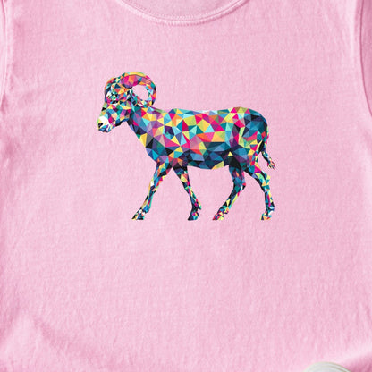 Ram Mosaic Kids Cotton T-Shirt