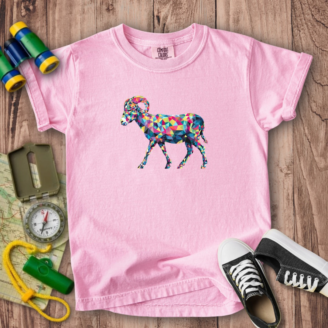 Ram Mosaic Kids Cotton T-Shirt