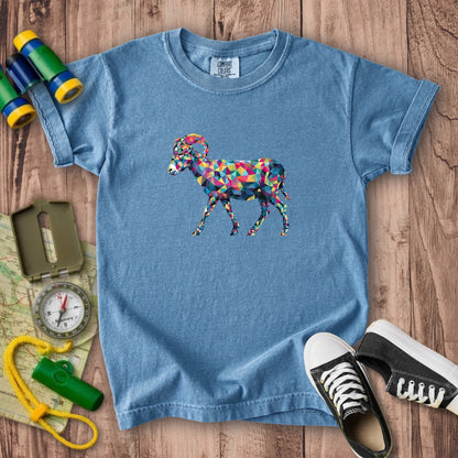 Ram Mosaic Kids Cotton T-Shirt