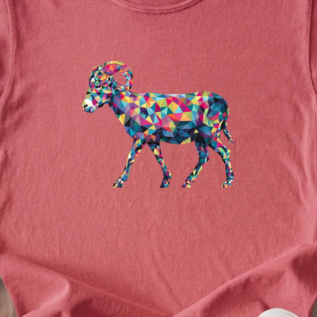 Ram Mosaic Kids Cotton T-Shirt