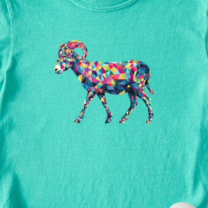 Ram Mosaic Kids Cotton T-Shirt