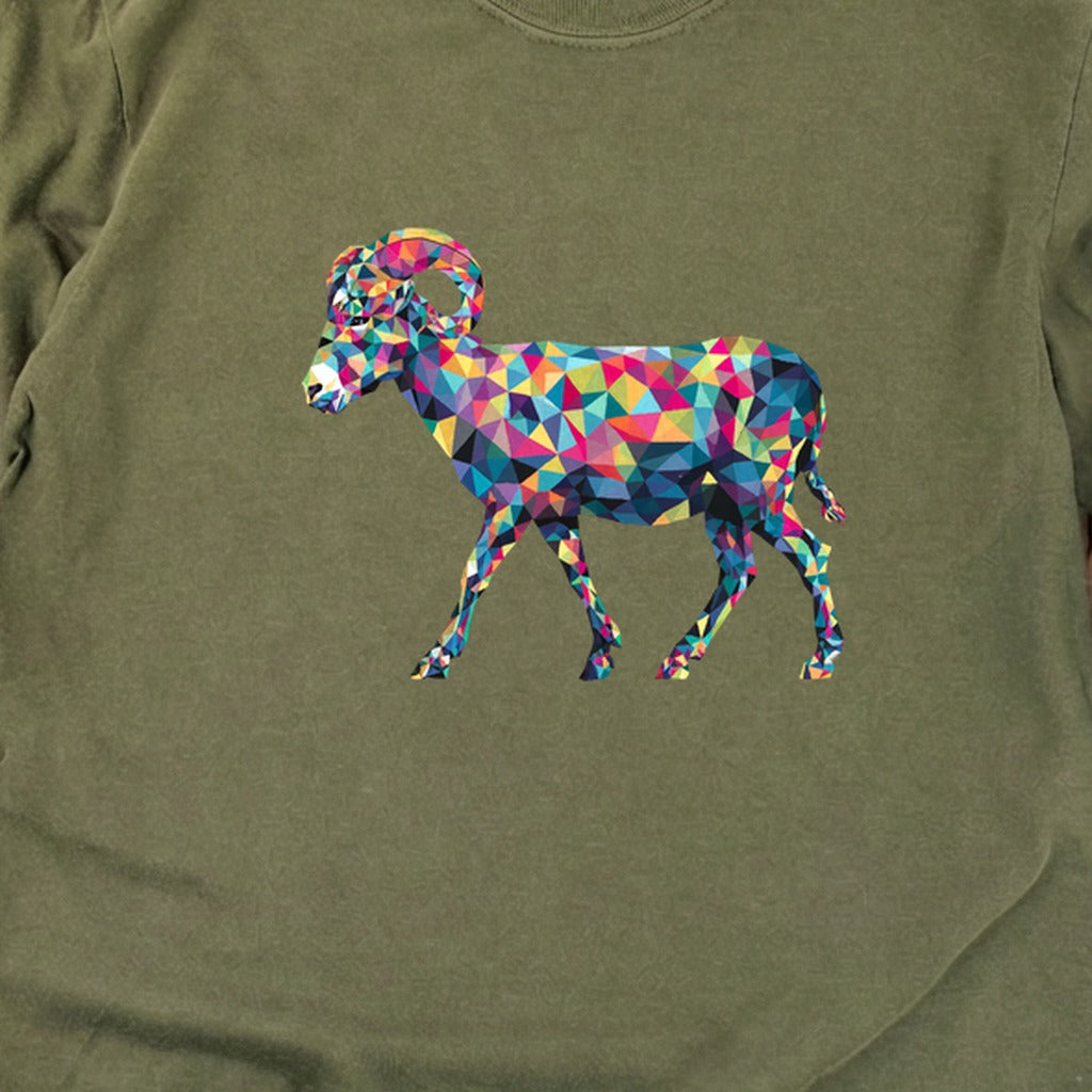 Ram Mosaic Cotton Long Sleeve