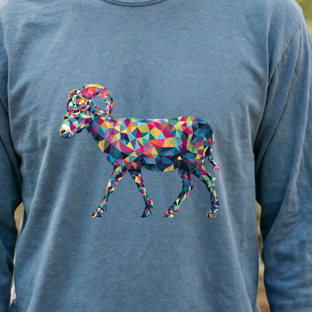 Ram Mosaic Cotton Long Sleeve