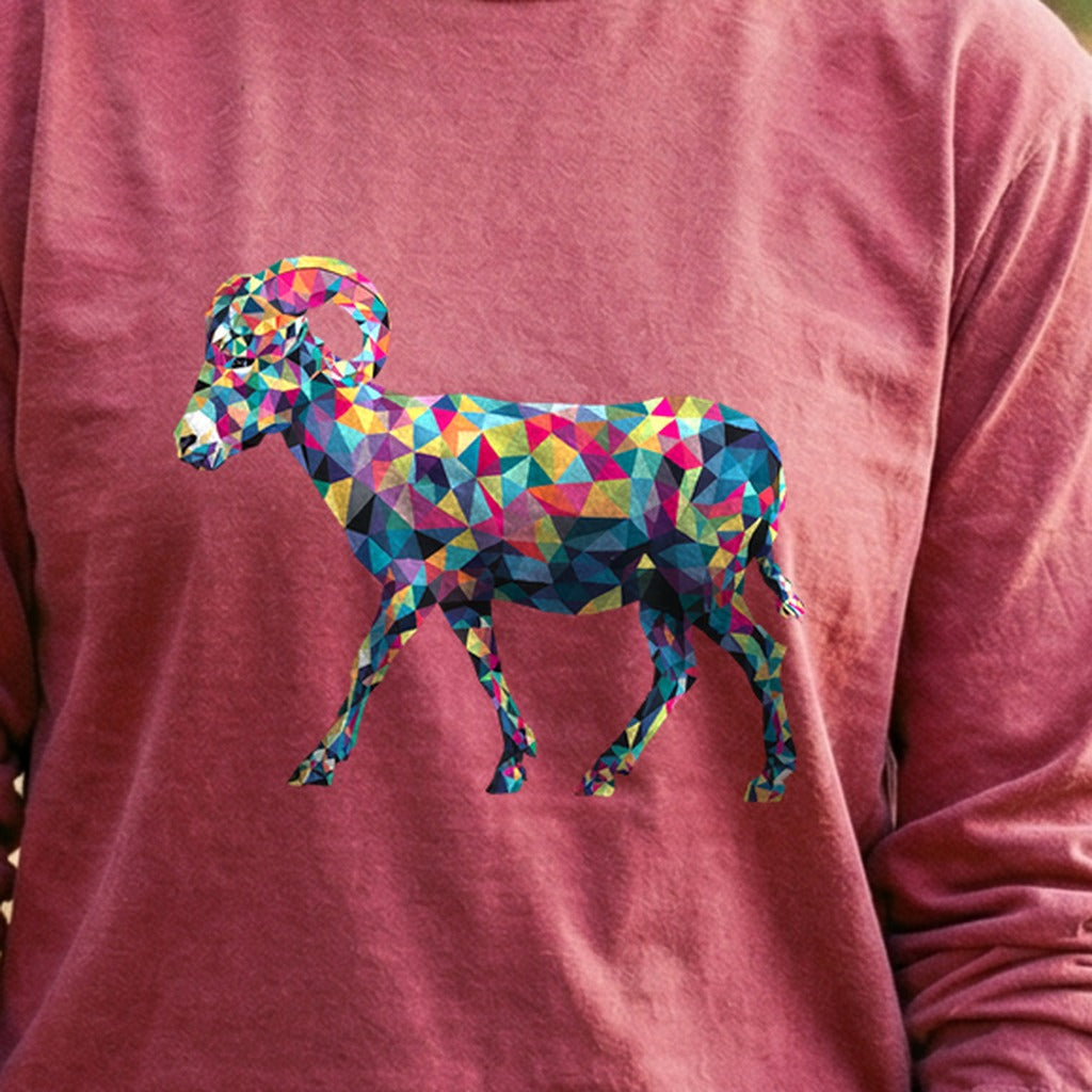 Ram Mosaic Cotton Long Sleeve