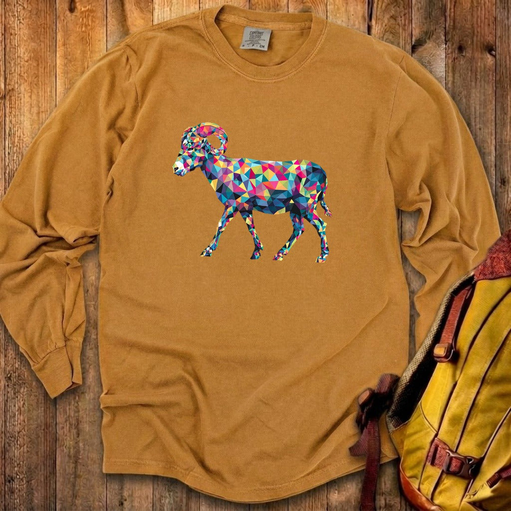 Ram Mosaic Cotton Long Sleeve