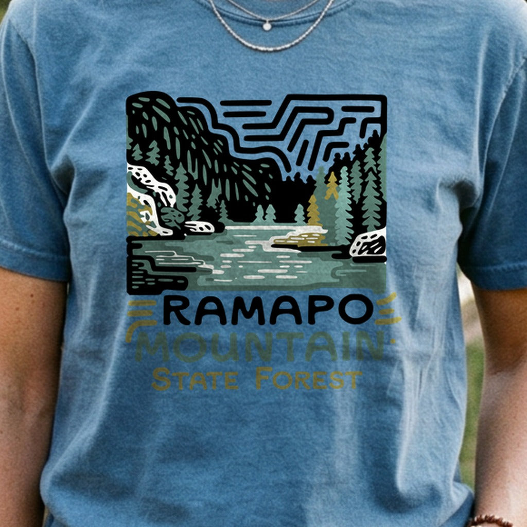 Ramapo Mountain State Forest Cotton T-Shirt