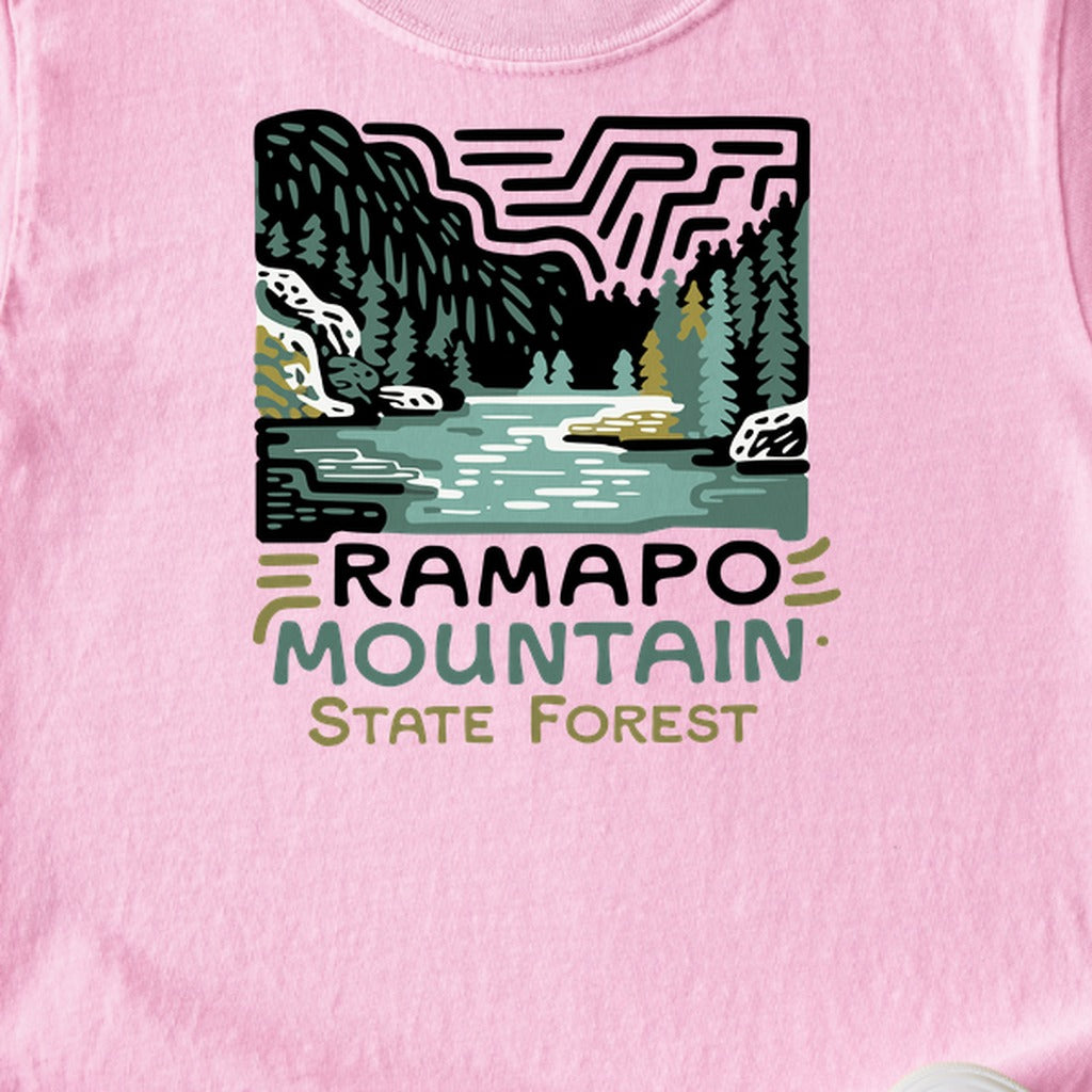 Ramapo Mountain State Forest Kids Cotton T-Shirt