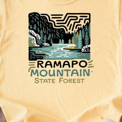 Ramapo Mountain State Forest Kids Cotton T-Shirt