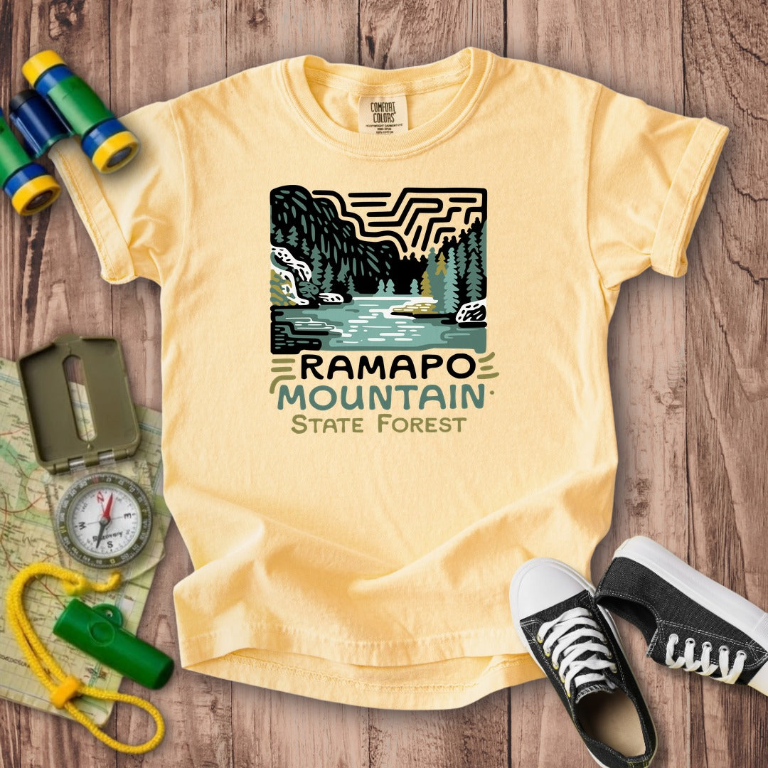Ramapo Mountain State Forest Kids Cotton T-Shirt