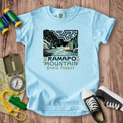 Ramapo Mountain State Forest Kids Cotton T-Shirt