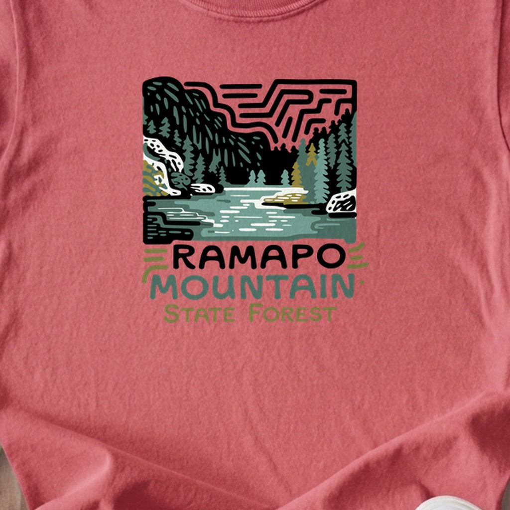 Ramapo Mountain State Forest Kids Cotton T-Shirt