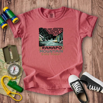 Ramapo Mountain State Forest Kids Cotton T-Shirt