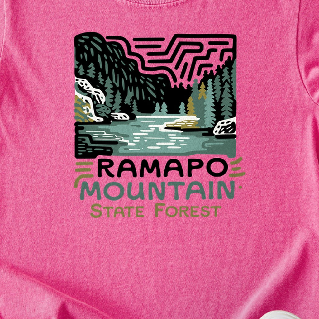 Ramapo Mountain State Forest Kids Cotton T-Shirt