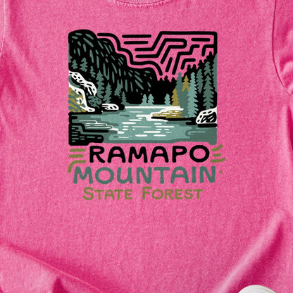 Ramapo Mountain State Forest Kids Cotton T-Shirt
