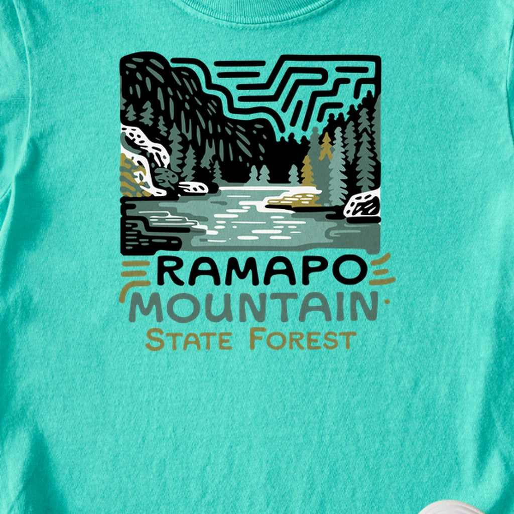 Ramapo Mountain State Forest Kids Cotton T-Shirt