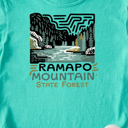 Ramapo Mountain State Forest Kids Cotton T-Shirt