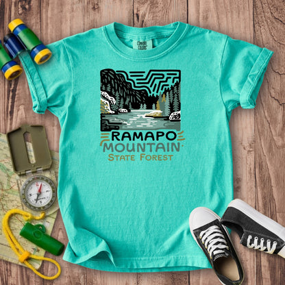 Ramapo Mountain State Forest Kids Cotton T-Shirt