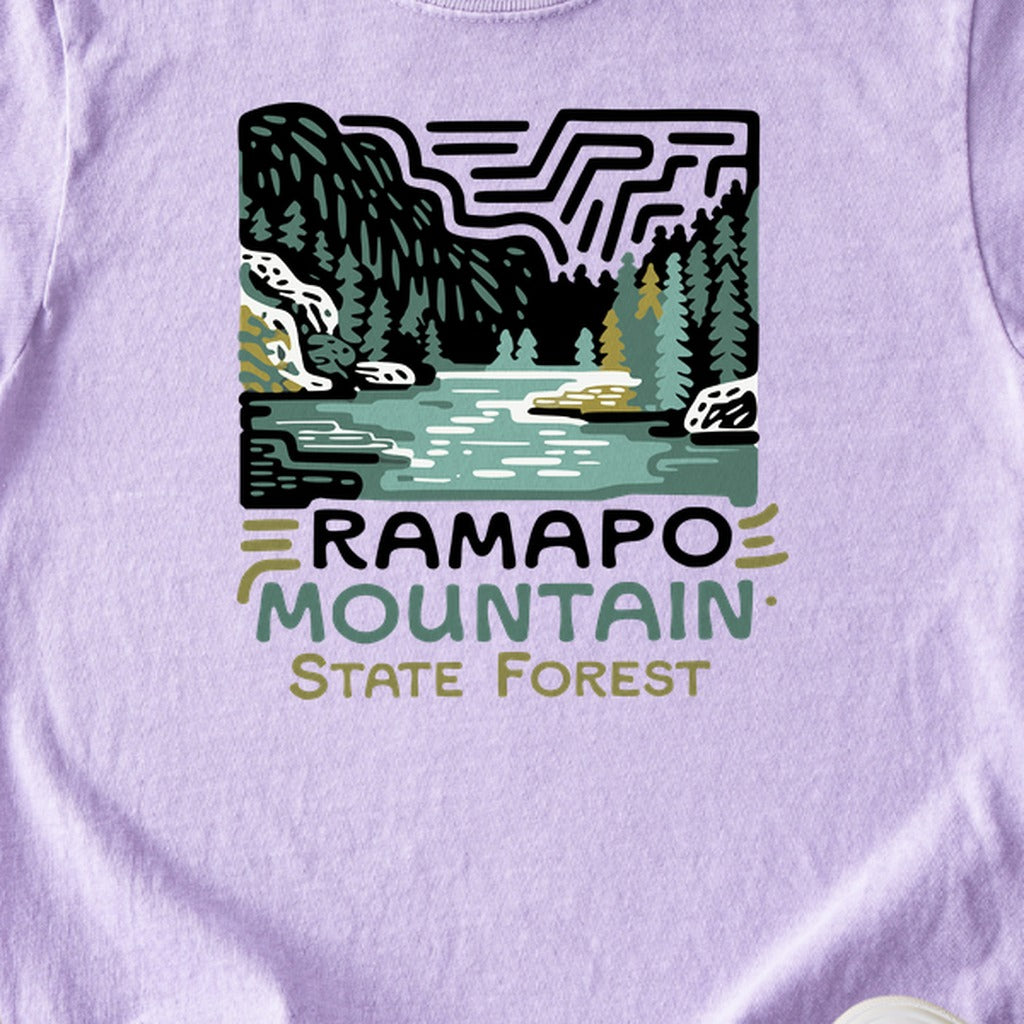 Ramapo Mountain State Forest Kids Cotton T-Shirt