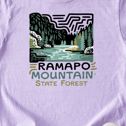 Ramapo Mountain State Forest Kids Cotton T-Shirt