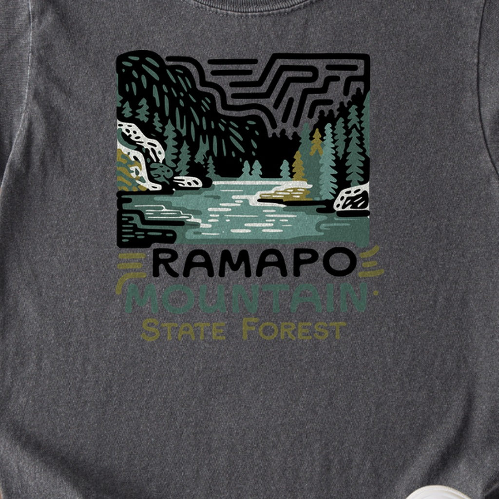 Ramapo Mountain State Forest Kids Cotton T-Shirt