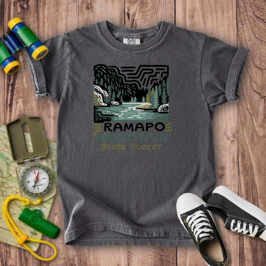 Ramapo Mountain State Forest Kids Cotton T-Shirt