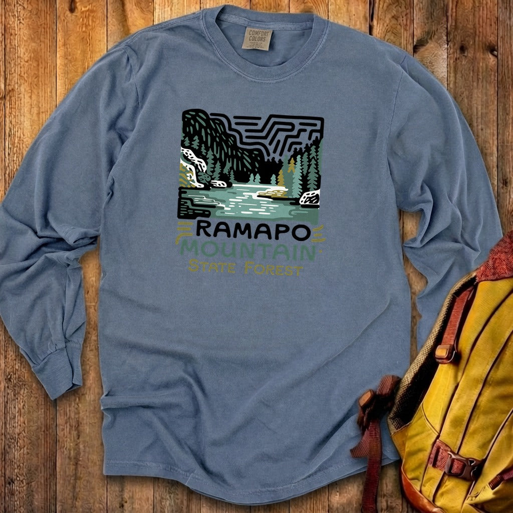 Ramapo Mountain State Forest Cotton Long Sleeve