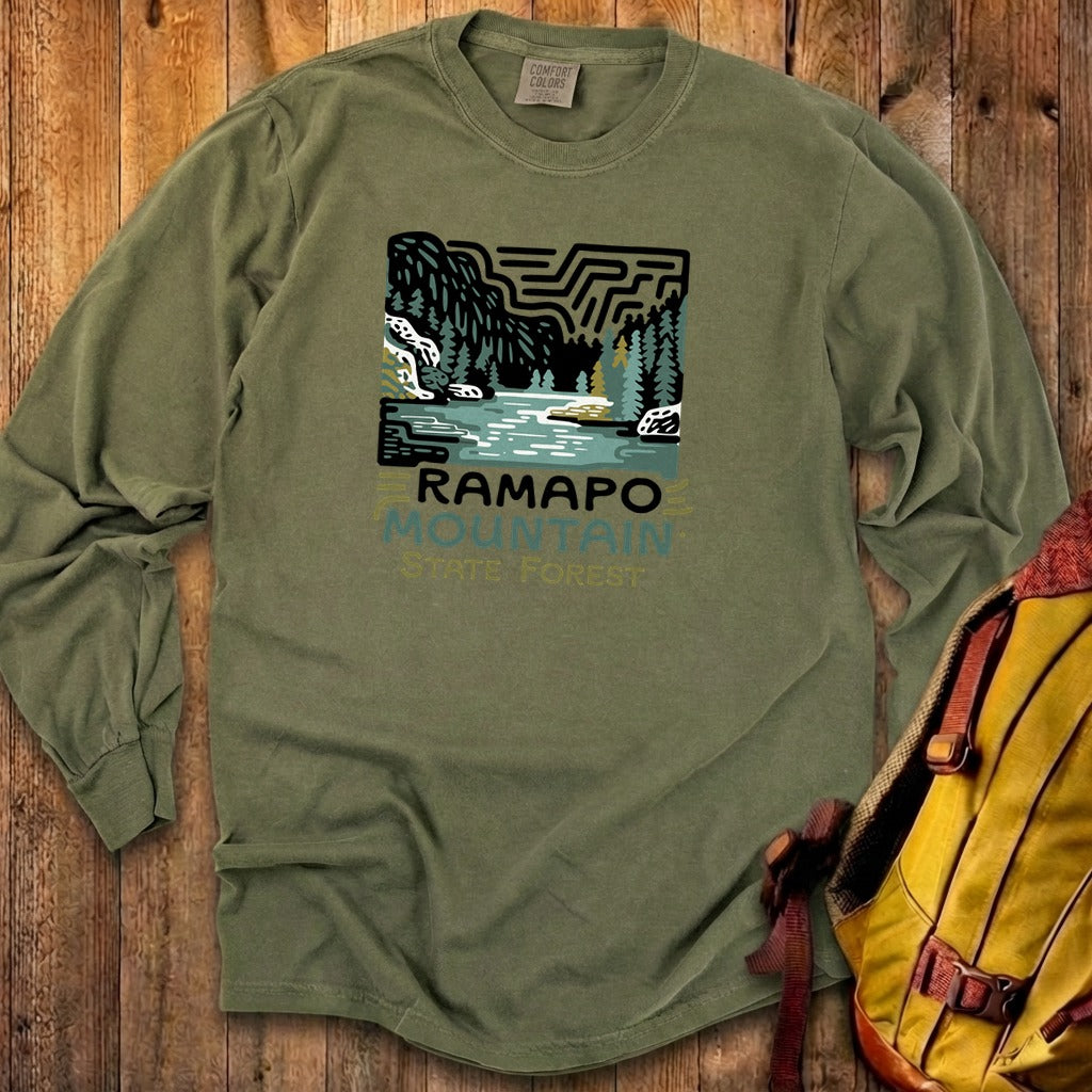 Ramapo Mountain State Forest Cotton Long Sleeve