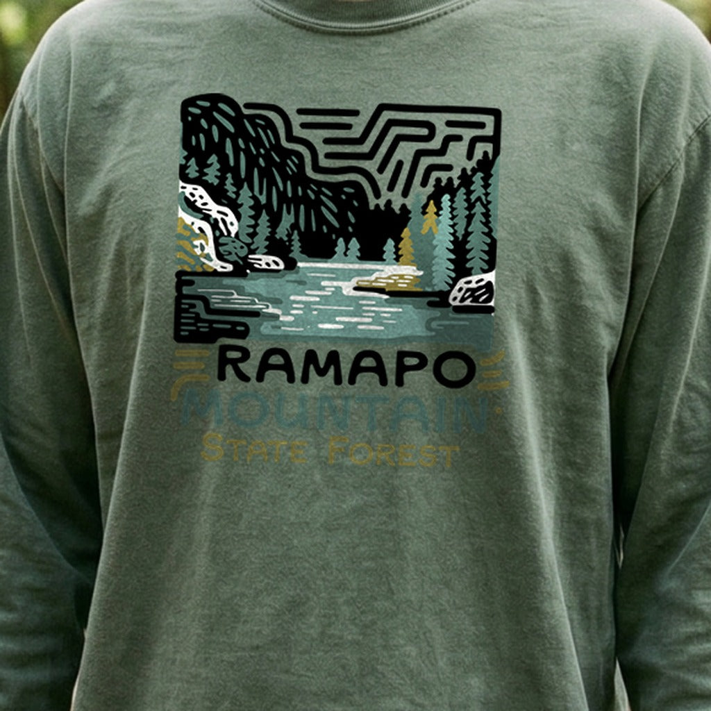 Ramapo Mountain State Forest Cotton Long Sleeve