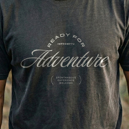 Ready for Adventure Cotton T-Shirt