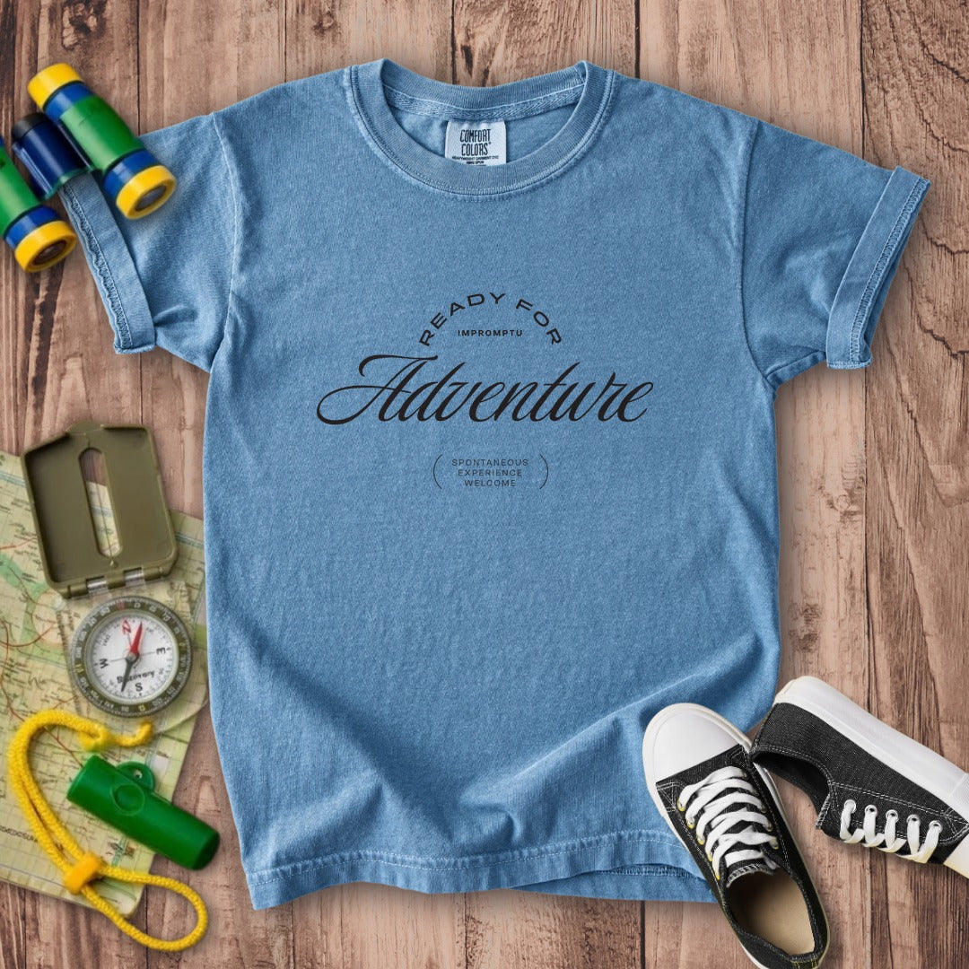 Ready for Adventure Kids Cotton T-Shirt