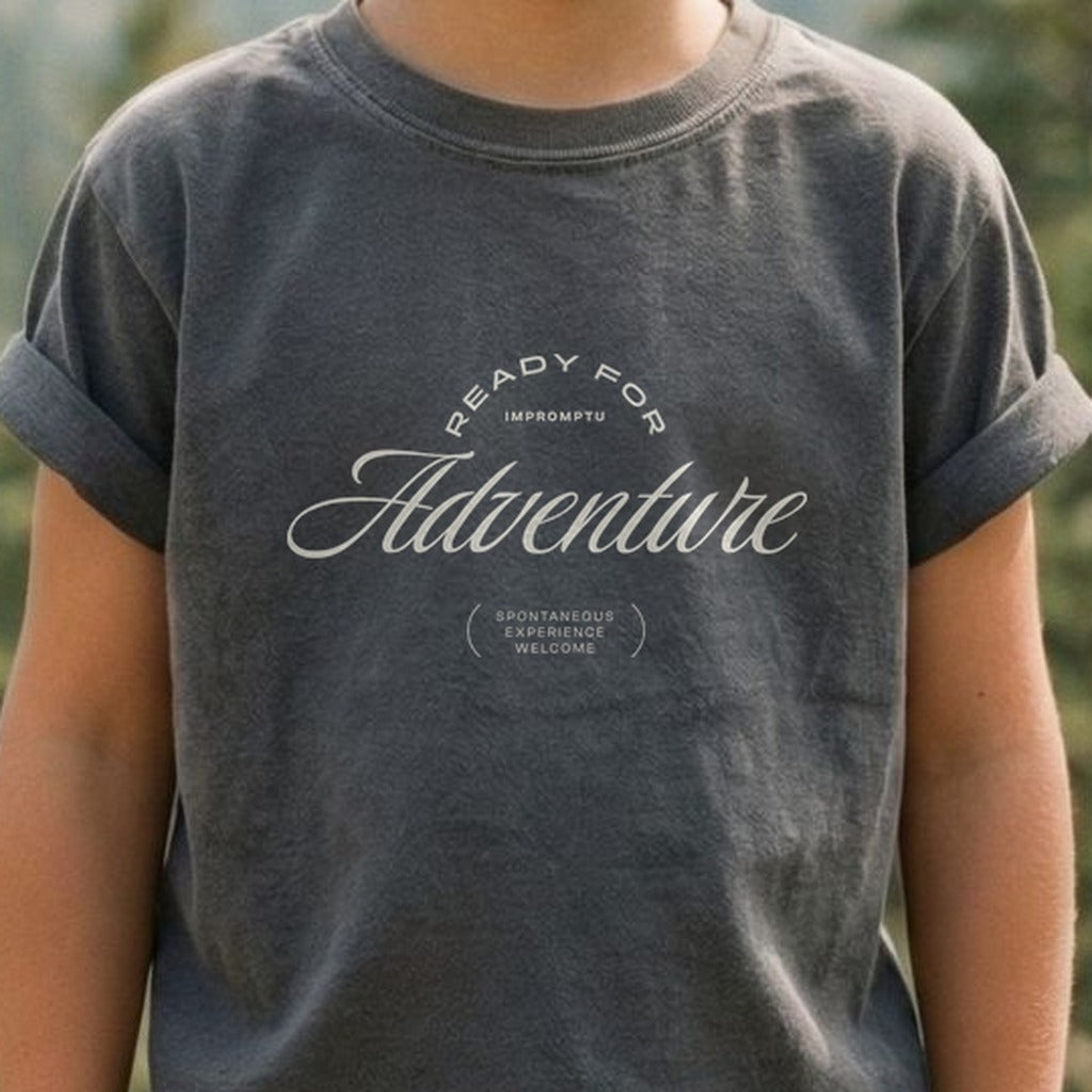 Ready for Adventure Kids Cotton T-Shirt