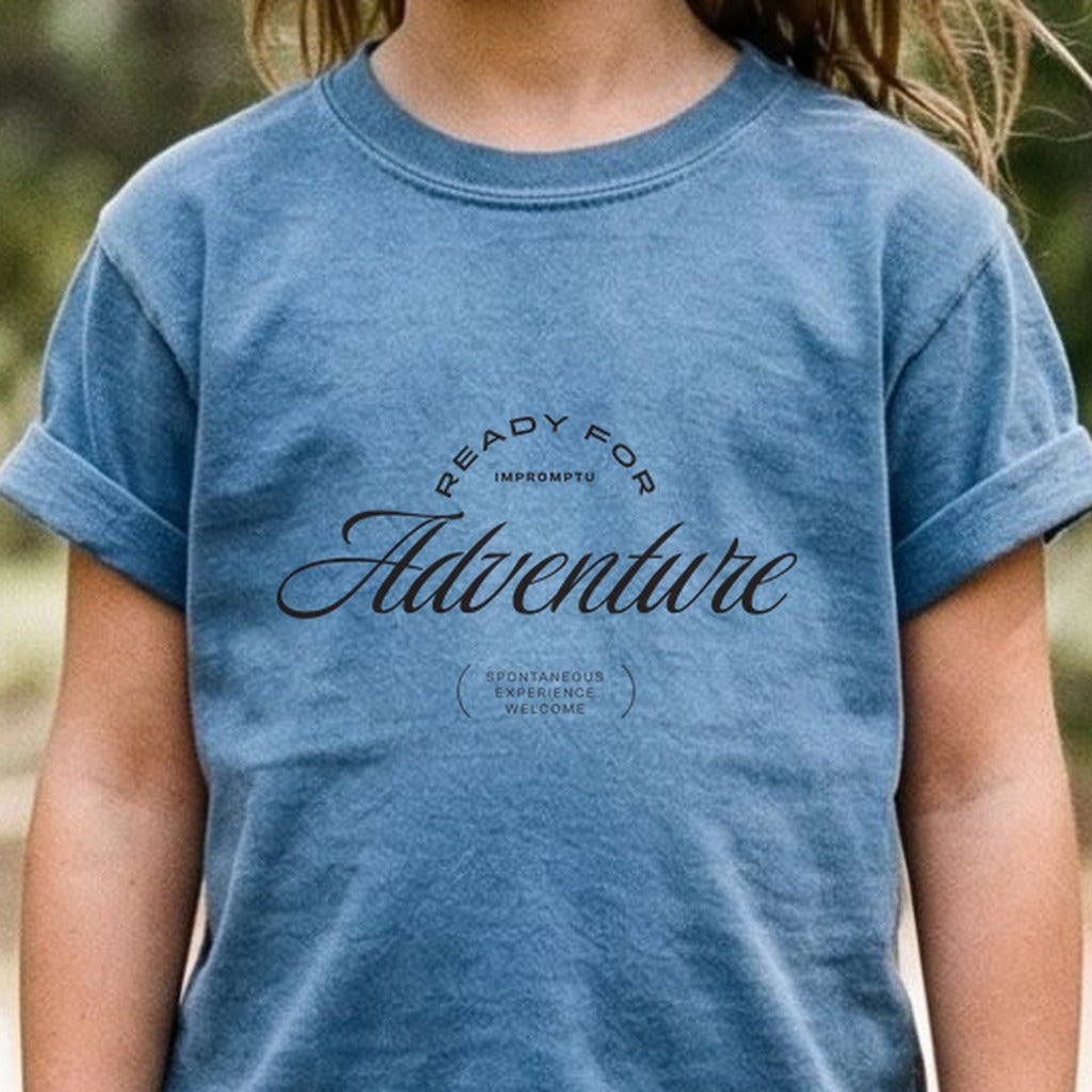 Ready for Adventure Kids Cotton T-Shirt