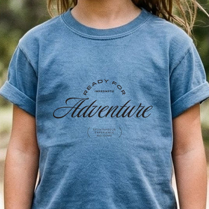 Ready for Adventure Kids Cotton T-Shirt