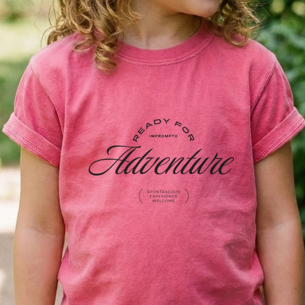 Ready for Adventure Kids Cotton T-Shirt