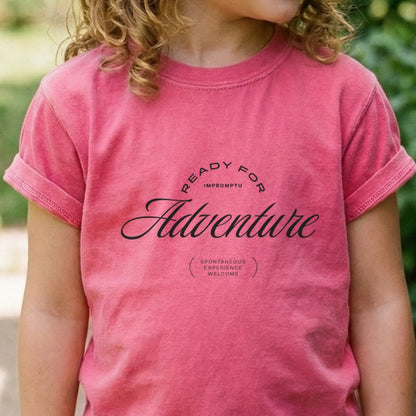 Ready for Adventure Kids Cotton T-Shirt