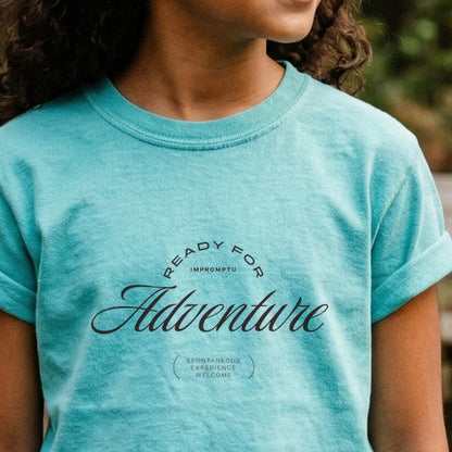 Ready for Adventure Kids Cotton T-Shirt