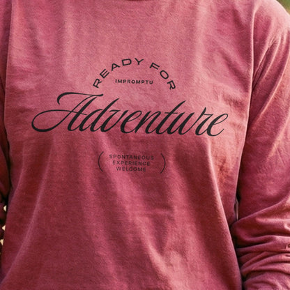 Ready for Adventure Cotton Long Sleeve
