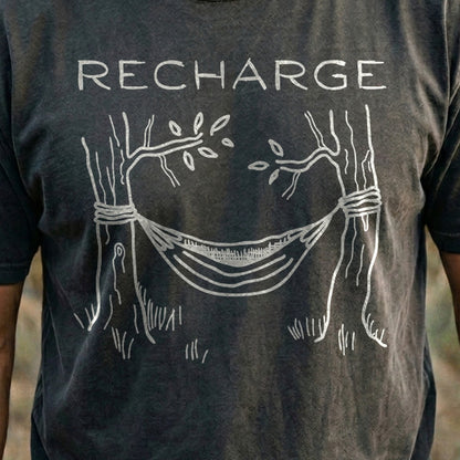 Recharge Hammock Cotton T-Shirt