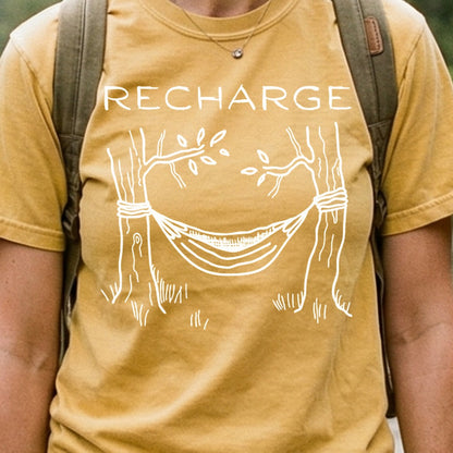 Recharge Hammock Cotton T-Shirt