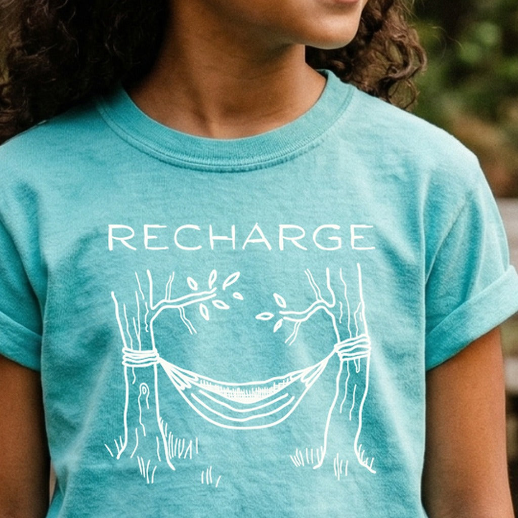 Recharge Hammock Kids Cotton T-Shirt